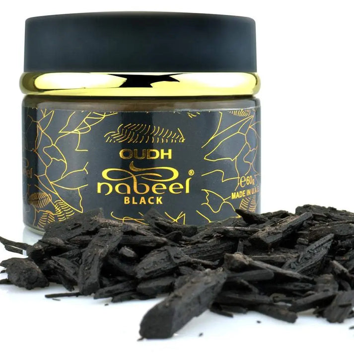 Bakhoor Oudh Black Incense